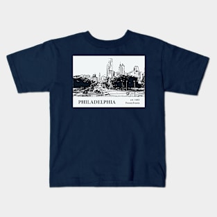 Philadelphia - Pennsylvania Kids T-Shirt